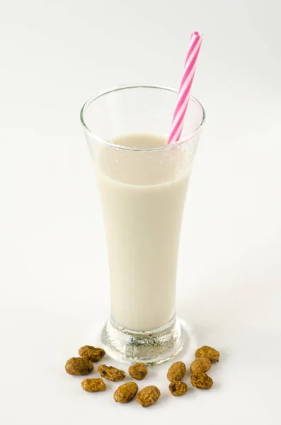 Tigris dió tej. horchata de chufa. — Stock Fotó