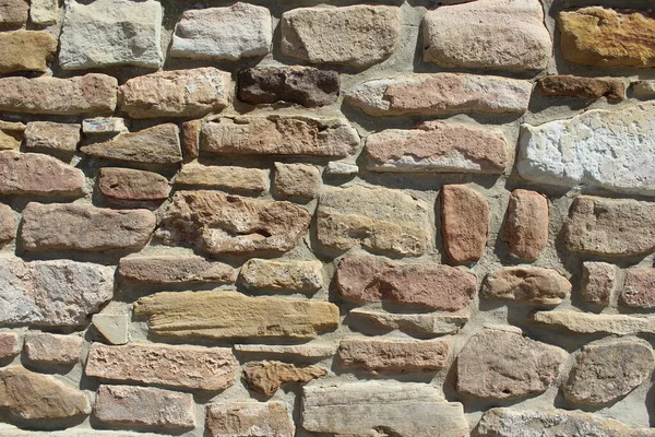 Natural stone wall background texture — Stock Photo, Image