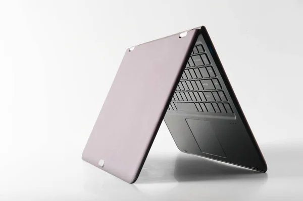 Laptop Val Érint Képernyő Mód — Stock Fotó