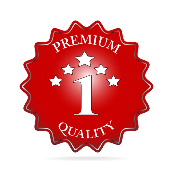 Emblemas, etiqueta de qualidade premium, vetor venda tag ilustração —  Vetores de Stock