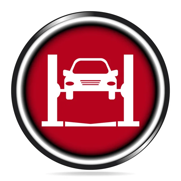車サービス] アイコン、ボタンのベクトル図 — ストックベクタ