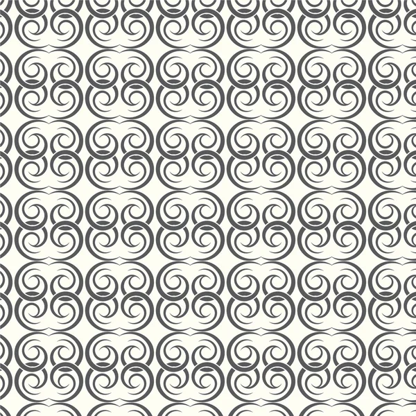 抽象的なシームレス パターン線カーブのベクトルの背景 — ストックベクタ