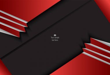 Kırmızı ve siyah arka plan, kart, ann için malzeme tasarlamak