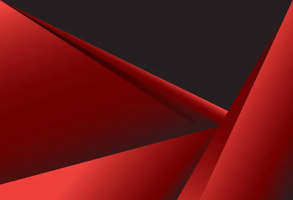 Czerwony i czarny Abstrakcja projektowania materiałów tła — Wektor stockowy