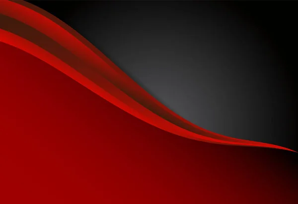 Diseño de material abstracto rojo y negro para fondo — Archivo Imágenes Vectoriales