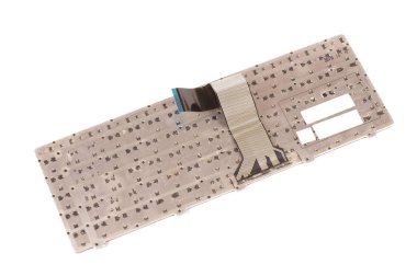 Beyaz arka plan üzerinde izole dizüstü klavye değiştirme