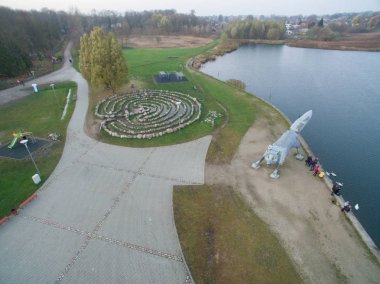 İauliai City, Litvanya kamu Park labirent