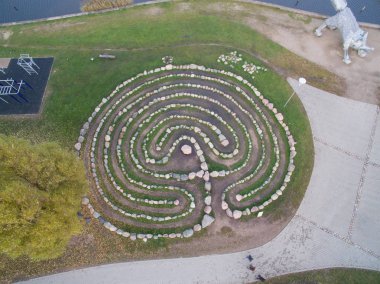 İauliai City, Litvanya kamu Park labirent