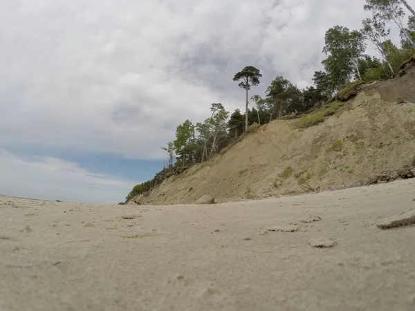 Sombrero holandés (Olando kepure) playa cerca de Karkle, Klaipeda, Lithu — Foto de Stock