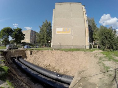 Kaunas, Litvanya Merkezi Isıtma sistemi tadilat işleri