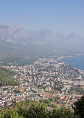 Kemer Tatil Köyü Türkiye'de havadan görünümü