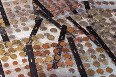 Numismatics albümünde pek çok tarihi bozuk para