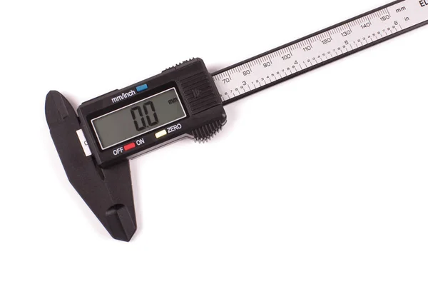 Precise Measurement Tool Carbon Fiber Caliper Isolated — Stock Photo, Image