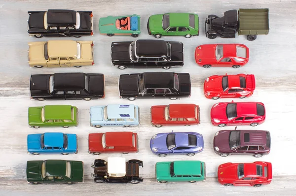 Hobby Collezione Obsoleti Modelli Auto Pressofuse — Foto Stock