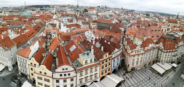 View Old Buildings Prague City Czech Republic — Zdjęcie stockowe
