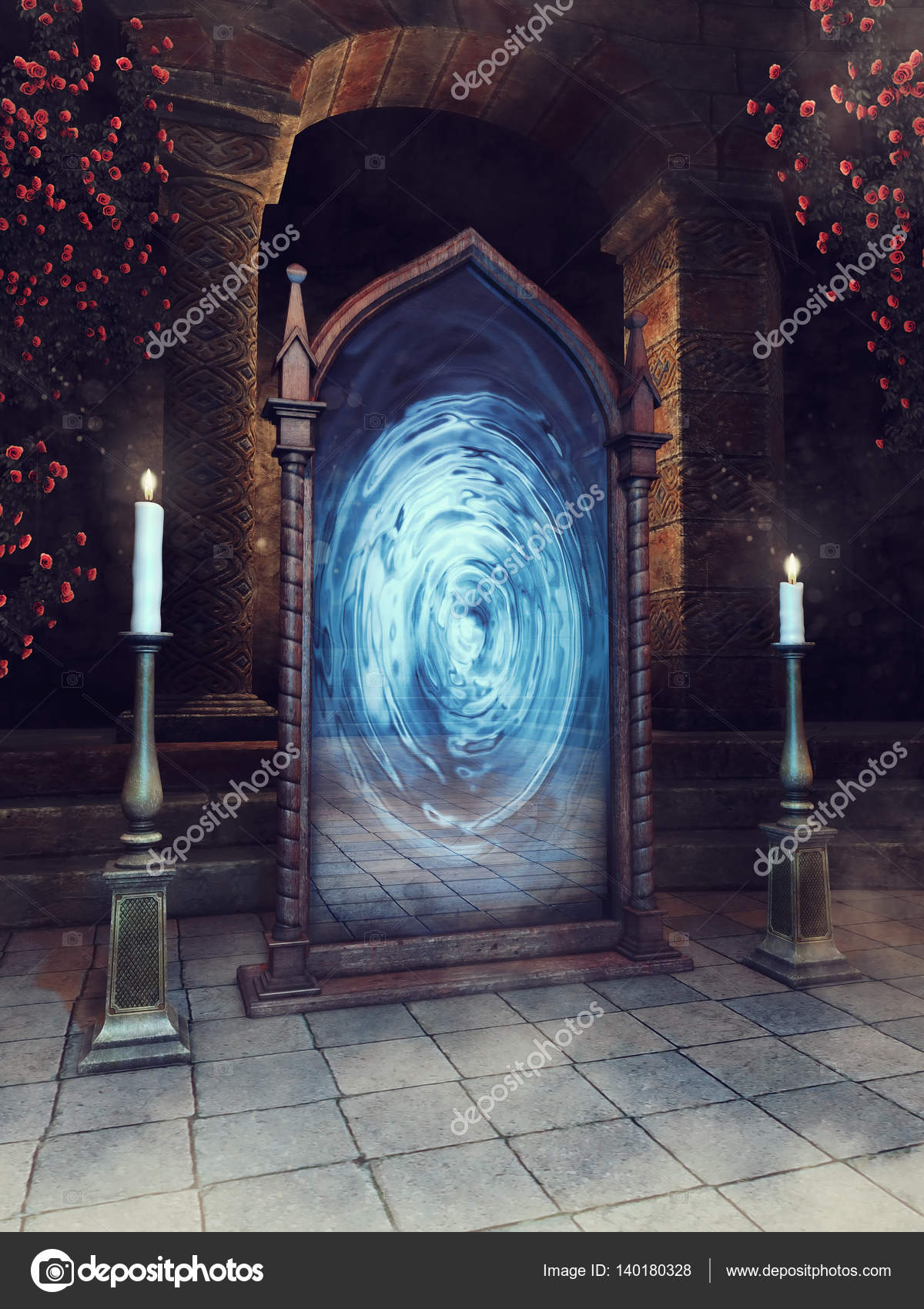 Magic Mirror And Candles Stock Photo Image By C Fairytaledesign Magic Mirror And Candles Stock Photo Image By C Fairytaledesign