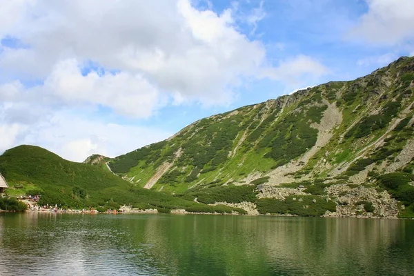 Wielki Staw Polonia Valle Los Cinco Estanques Las Montañas Tatra — Foto de Stock