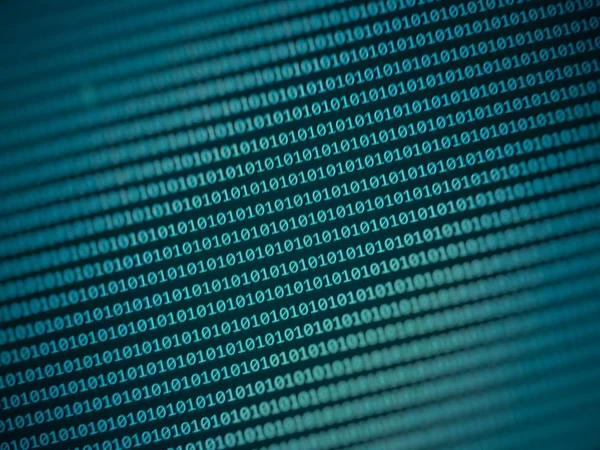 Binary computer code Background. Digital background matrix