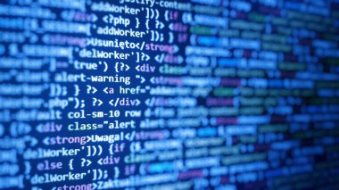 Programlama kod soyut teknolojik altyapı yazılım geliştirici