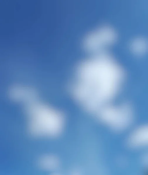 Blue Sky White Cloud Background Blur — Stock Photo, Image