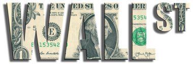 Wall street. Bize Doları doku.