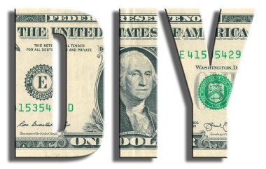 DIY - kendi başınıza yapabilirsiniz. Bize Doları doku.