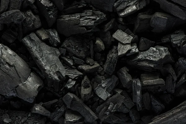 Черный Уголь Минеральный Фон Шаблон Угля — стоковое фото