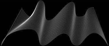 Kavisli çizgileri olan soyut şablonlar