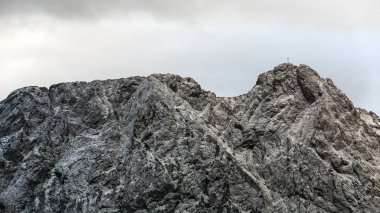 Dağ massif Giewont içinde erkek ile Batı Tatra Dağları