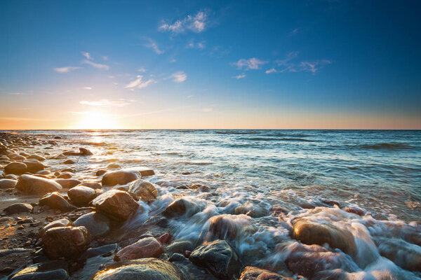 Закат над Балтийским морем