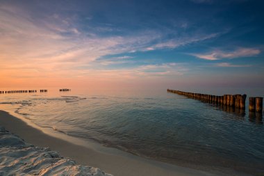 Baltık Denizi 'nde gün batımı