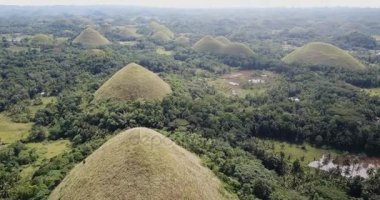 Çikolata hills Adası Bohol, Filipinler