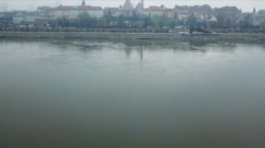 Varşova 'nın hava görüntüsü