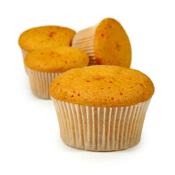 Három muffin közeli képe — Stock Fotó