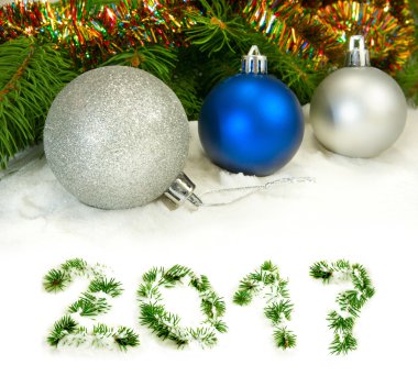 Noel süslemeleri closeup görüntüsünü