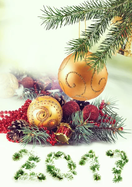 Obrázek Vánoční dekorace detail — Stock fotografie