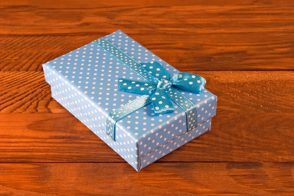 Imagen de la caja de regalo primer plano — Foto de Stock