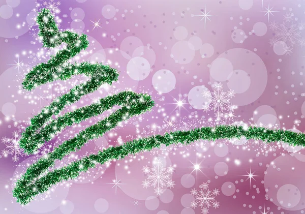 Εικόνα του closeup χριστουγεννιάτικο δέντρο. — Φωτογραφία Αρχείου
