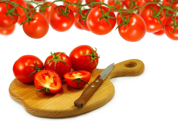 完熟トマトのクローズ アップのイメージ. — ストック写真