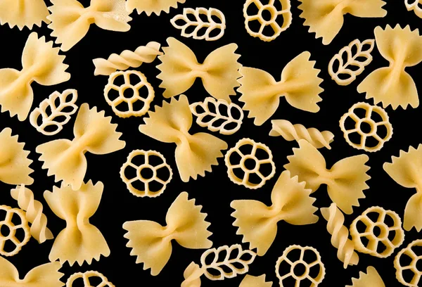 Image of many raw pasta closeup — Stock Photo, Image