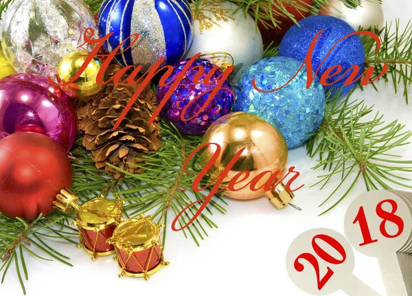 Noel süslemeleri closeup görüntüsünü