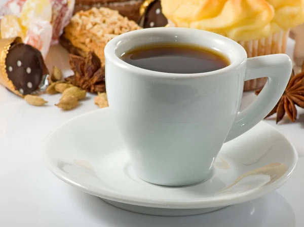 Image of sweets for coffee close-up — Stock Photo, Image