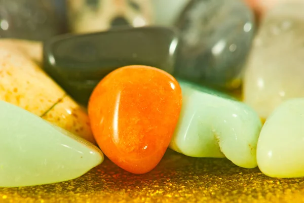 Image of different colorful stones close-up — Stock Photo, Image