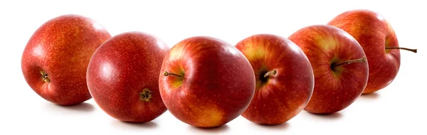 Isolated image of apples on a white background — Stock Photo, Image