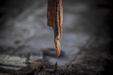 Çelik çubuk pas dokusu deseni