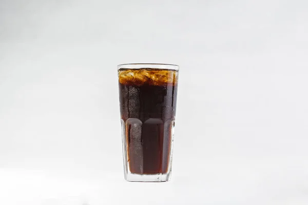 Double cool ice soft drink cola — Stock Photo, Image