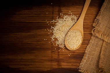 Vejetaryen Quinoa arka plan