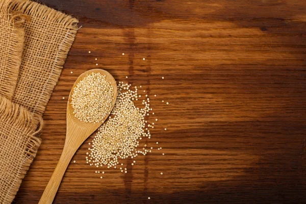 Quinoa vegetariana sfondo — Foto Stock