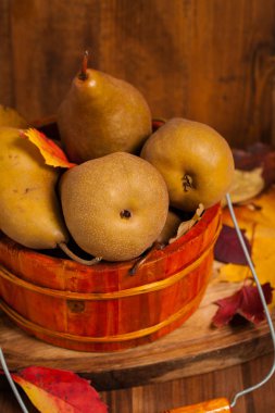 taze olgun organik armut