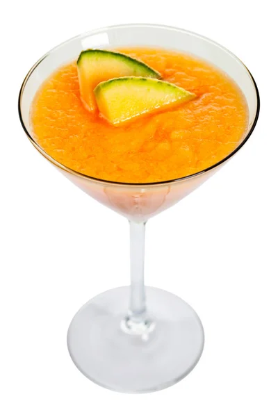 Cantaloupe meloen Smoothie — Stockfoto